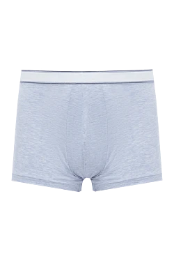 Gray men's boxer briefs made of micromodal and elastane