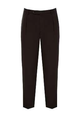 Men's brown wool trousers