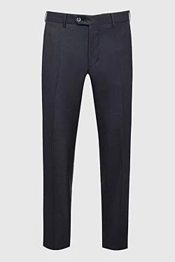 Men's gray wool trousers