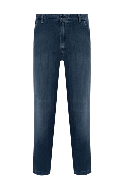 Blue cotton jeans for men