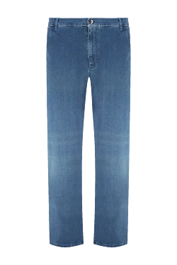 Blue cotton jeans for men