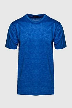 Cotton T-shirt blue for men