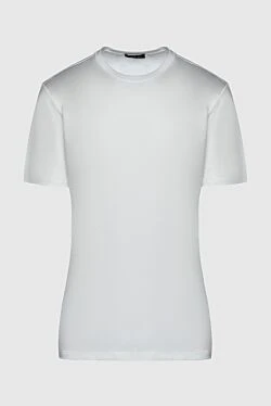 White cotton T-shirt for men