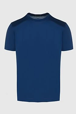 Cotton T-shirt blue for men