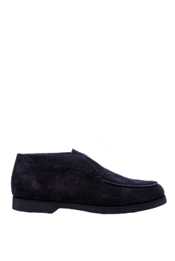 Men's suede deserts purple