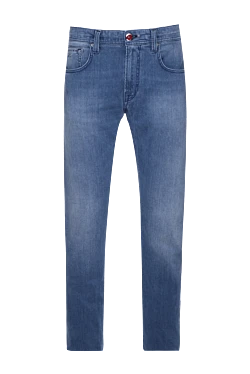 Blue cotton jeans for men