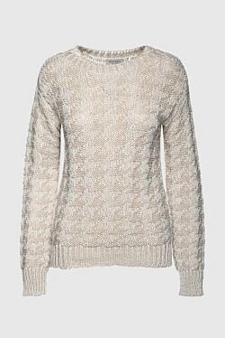 Beige jumper for women