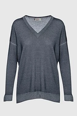 Gray woolen jumper for women