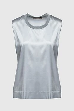 Women's gray top