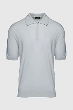 Cotton polo gray for men