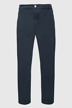 Blue cotton jeans for men