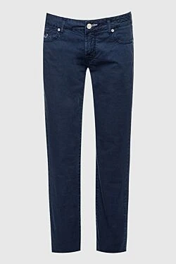 Blue cotton jeans for women