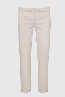 Beige jeans for women