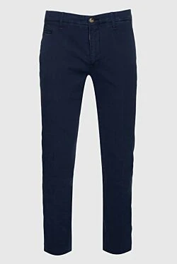 Blue cotton jeans for men