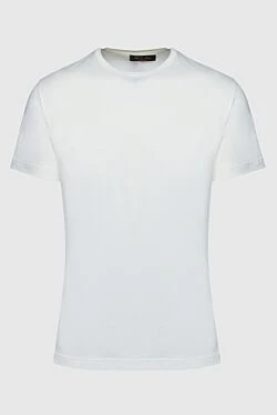 White cotton T-shirt for men