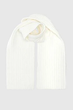 Cashmere scarf white