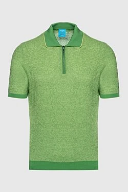 Cotton polo green for men