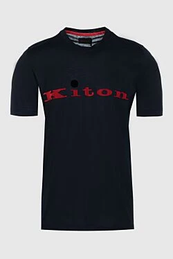 Cotton T-shirt blue for men