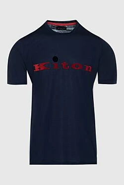 Cotton T-shirt blue for men