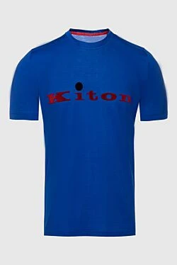 Cotton T-shirt blue for men