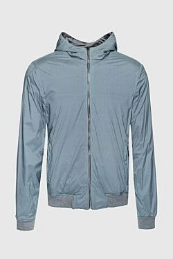 Cotton and elastane jacket blue for men