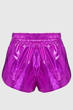 Pink cotton shorts for women