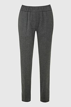 Gray trousers for women