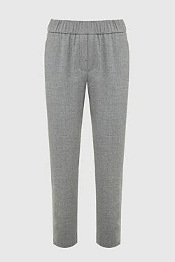 Gray trousers for women