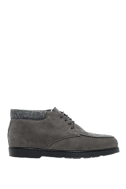 Men's nubuck boots gray