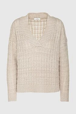 Beige jumper for women