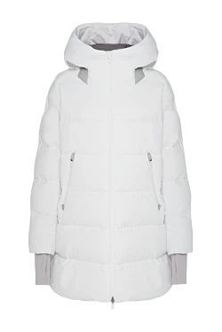 White polyamide down jacket for women