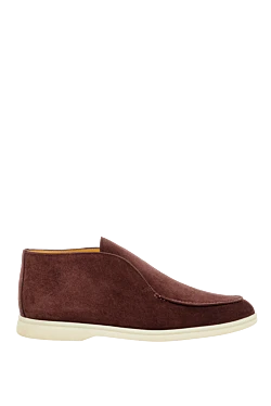 Men's brown nubuck desert shoes