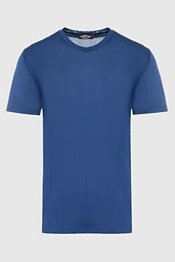 Cotton T-shirt blue for men