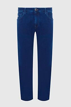 Джинсы мужские синие универсальный хлопок