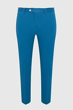 Blue trousers for men