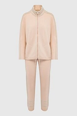 Women's beige walking suit