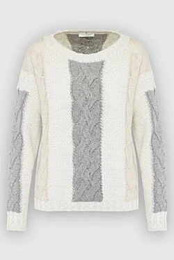 White jumper for women