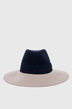 Beige hat for women