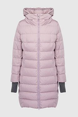 Women's pink polyamide down jacket