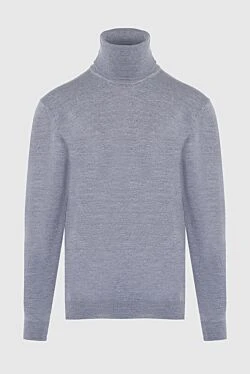 Gray men's wool golf