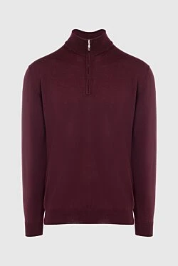 Troyer wool burgundy for men