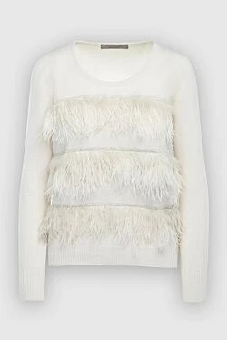 White jumper for women