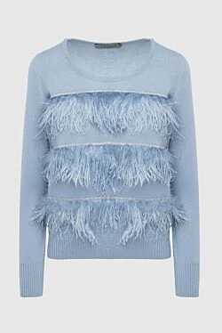 Blue jumper for women