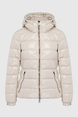 White polyamide down jacket for women