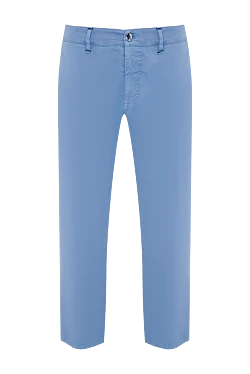 Blue cotton jeans for men