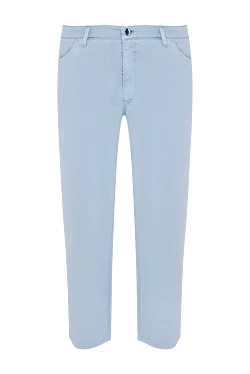 Blue cotton jeans for men