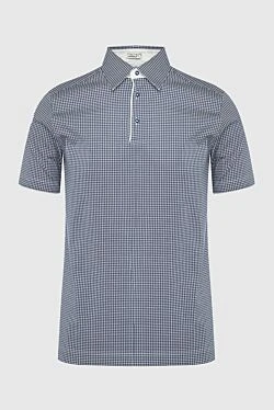 Cotton polo blue for men