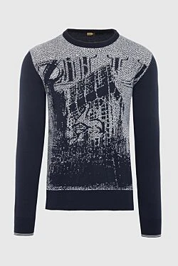 Cashmere jumper black for men