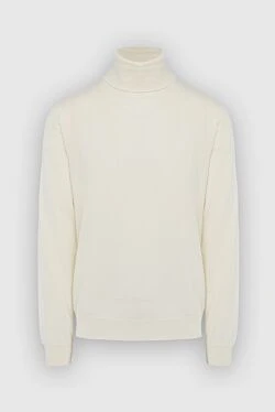 White cashmere men's golf