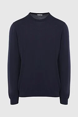 Wool jumper blue for men